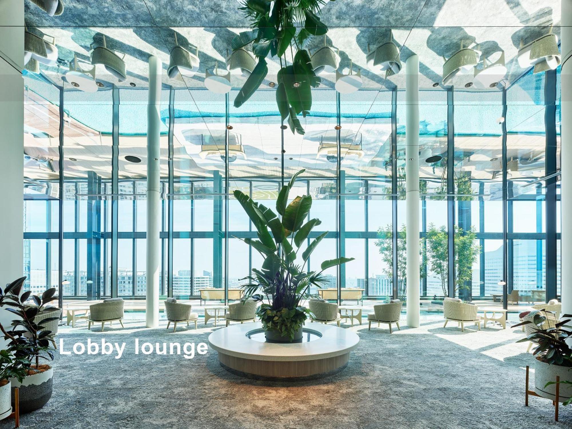 Mitsui Garden Hotel Yokohama Minatomirai Premier Εξωτερικό φωτογραφία Lobby Lounge